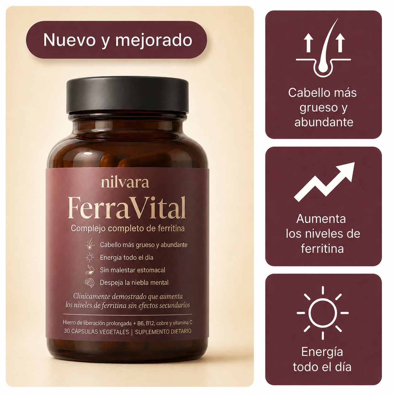 FerraVital® Soporte de Ferritina