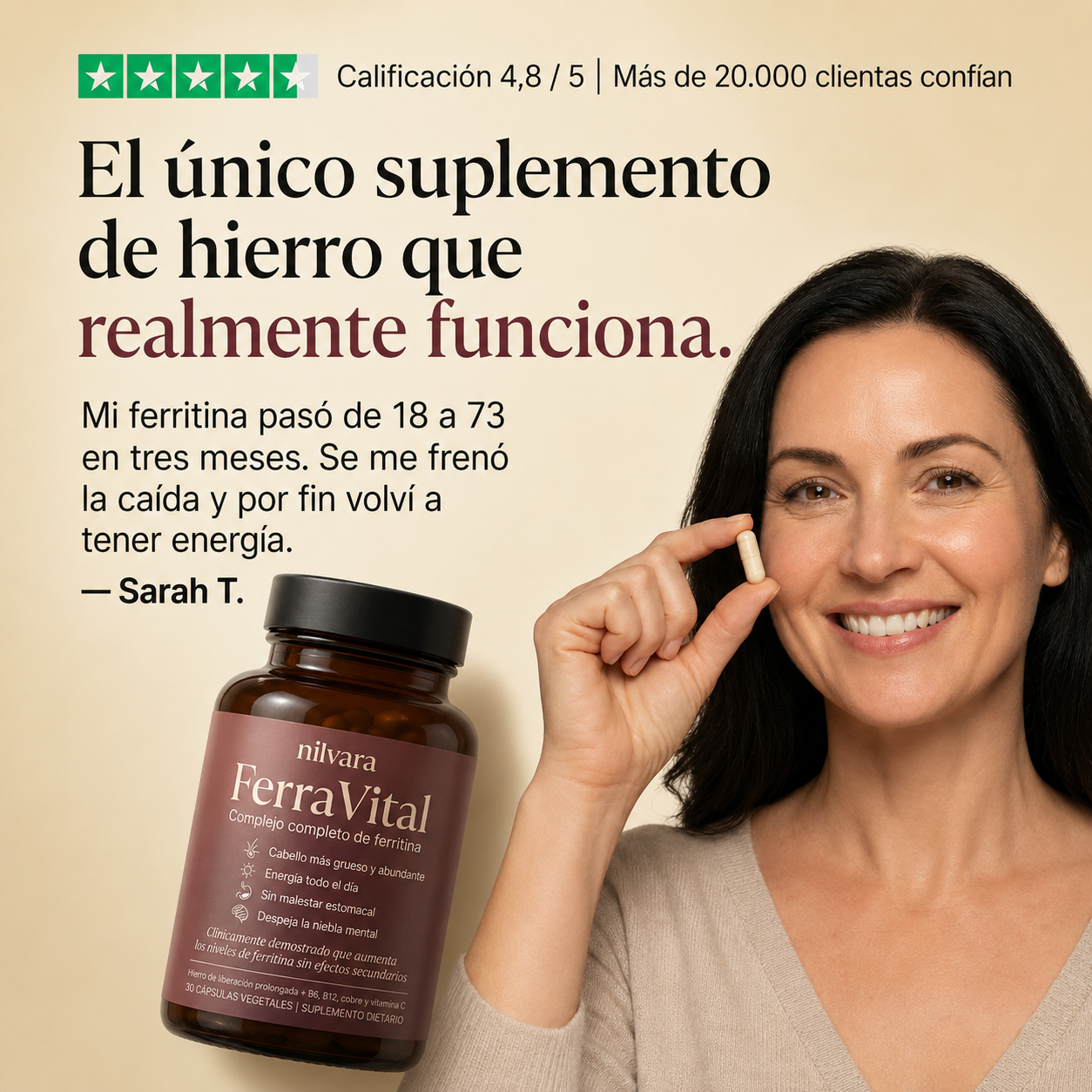 FerraVital® Soporte de Ferritina